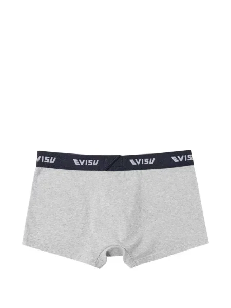 Boxeri Evisu cu imagine gri