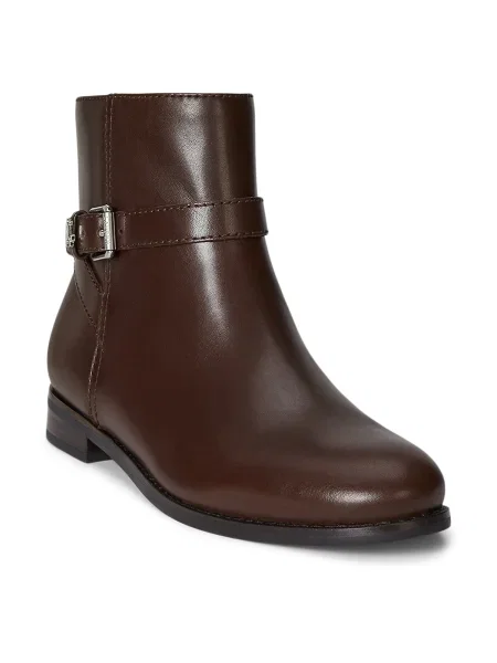 Lauren Ralph Lauren Cizme glezne BROOKE închis maro