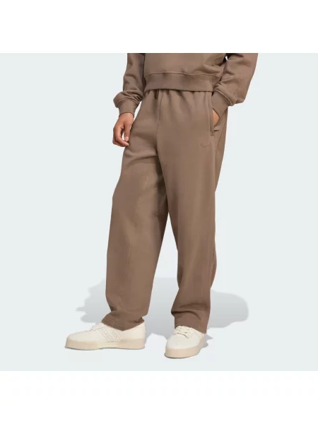 Spodnie Premium Essentials Open Hem brązowe