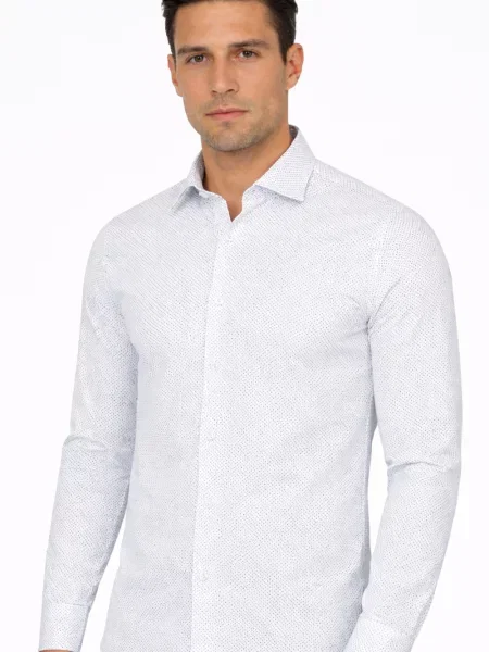 Usnjena jakna Espada bela