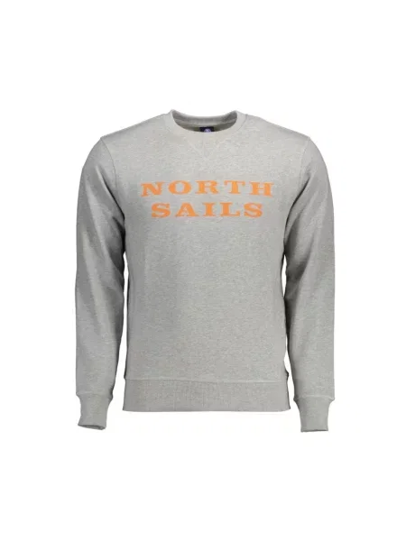 Bluza North Sails z logo klasyczna szara