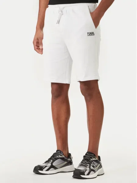 Karl Lagerfeld Pantaloni scurți alb