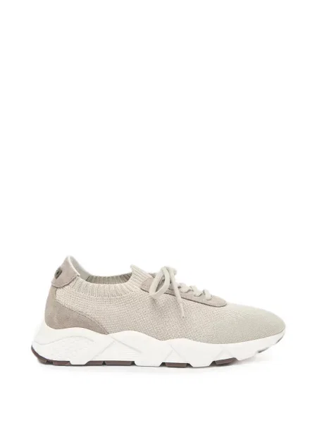 Sneakerși Peserico cu șireturi din dantelă
