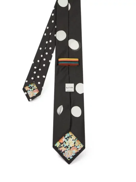 Cravată Paul Smith cu buline negru