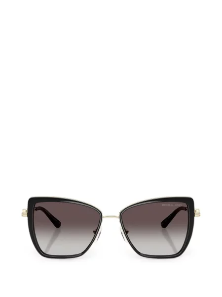Ochelari de soare Michael Kors cu imprimeu geometric negru