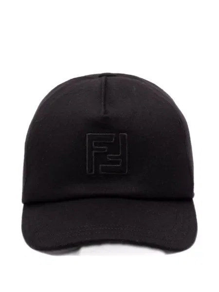 Șapcă Fendi cu broderie negru