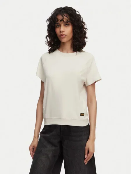 G-Star Raw Tricou Reglan Crem