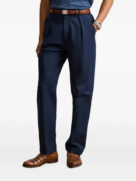 Παντελόνι chino Ralph Lauren Purple Label μπλε