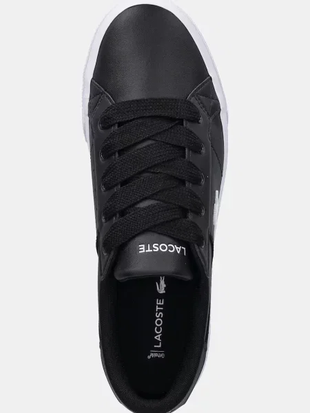 Кроссовки Lacoste Ziane на платформе черные