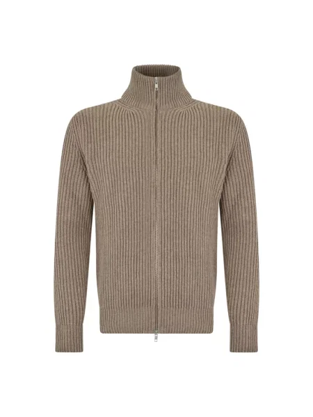 Kardigan Mm6 Maison Margiela wełniany beżowy