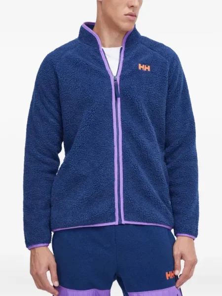 Hanorac din fleece Helly Hansen din fleece albastru