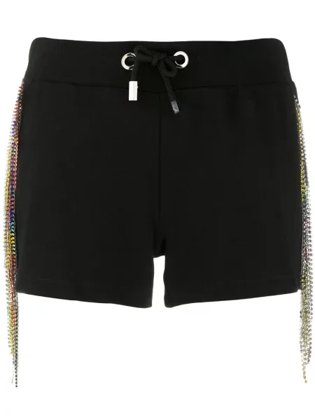 Pantaloni scurți Philipp Plein cu autograf cu cordon