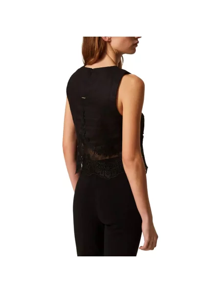 Top Twin Set negru