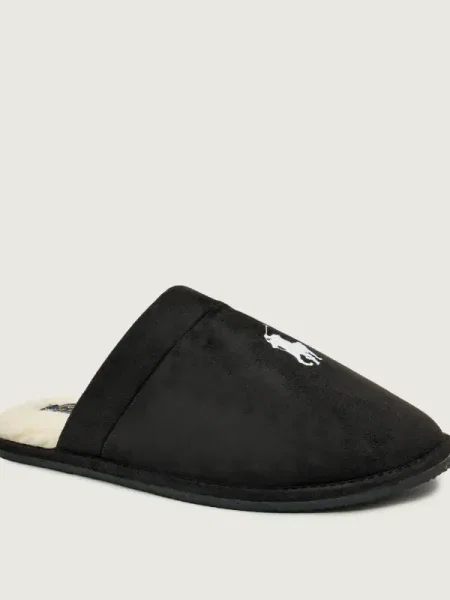 Polo Ralph Lauren Papuci de casă negru