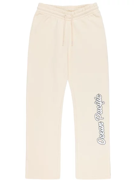 Ocean Pacific Pantaloni Waitpinga bej deschis / negru alb