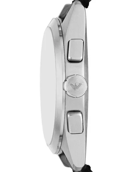 Emporio Armani ceas barbati argintiu negru