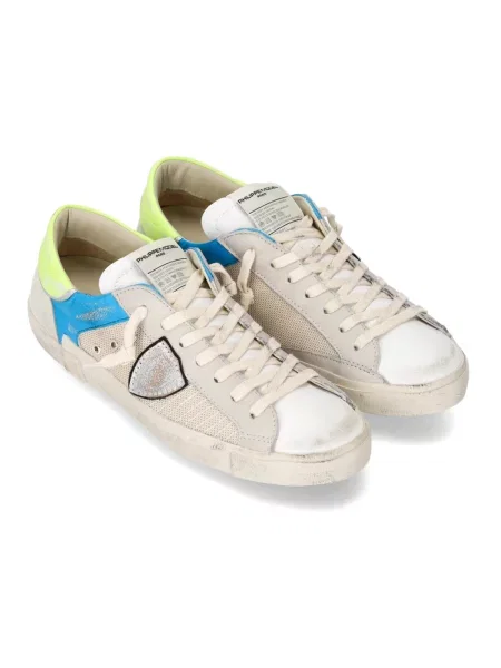 Buty do tenisa Philippe Model zamszowe do tenisa białe