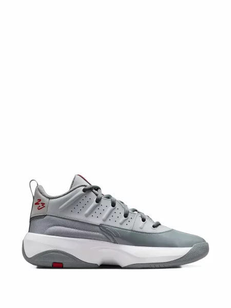Sneakerși Jordan gri