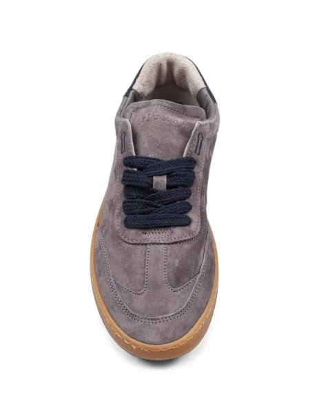 Szarvasbőr sneaker Piumha Studio szürke