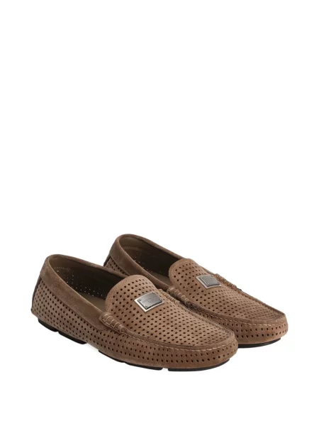 Pantofi loafer Dolce & Gabbana maro