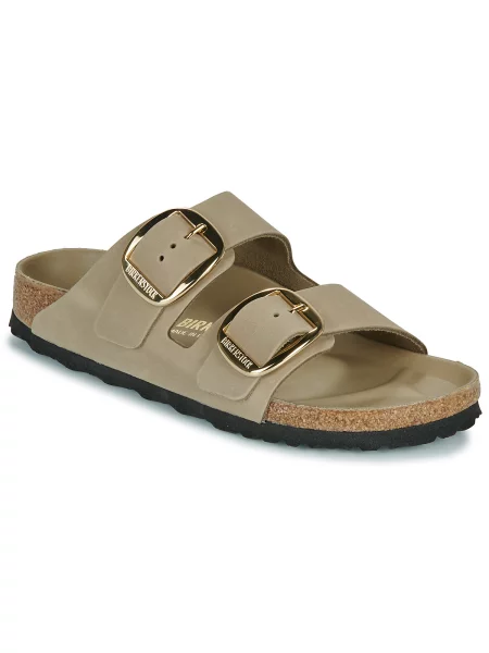Natikači Birkenstock z zaponko bež