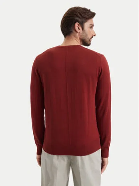 Kötött szvetter Calvin Klein piros