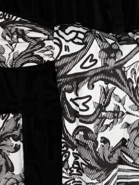 Krátký župan Philipp Plein černý