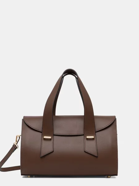 Answear.LAB geantă shopper pentru femei din piele maro