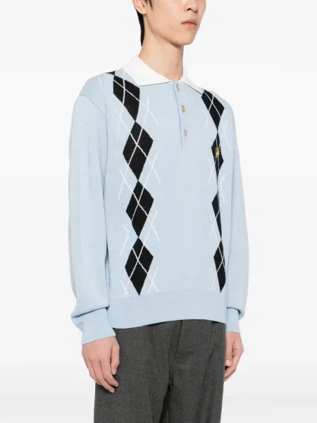 Pletena vesta Thames Mmxx plava