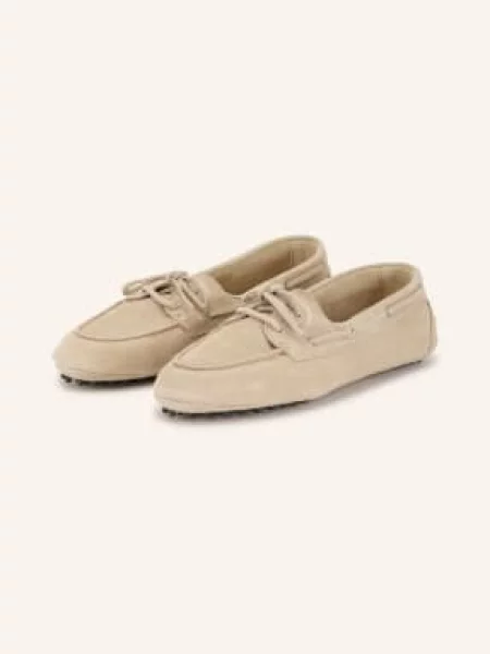 Copenhagen Studios Mokasyny beige beżowe