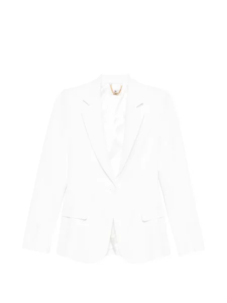 Sacou Elisabetta Franchi alb