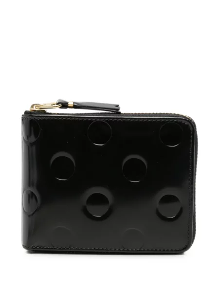 Portofel Comme Des Garçons cu buline negru
