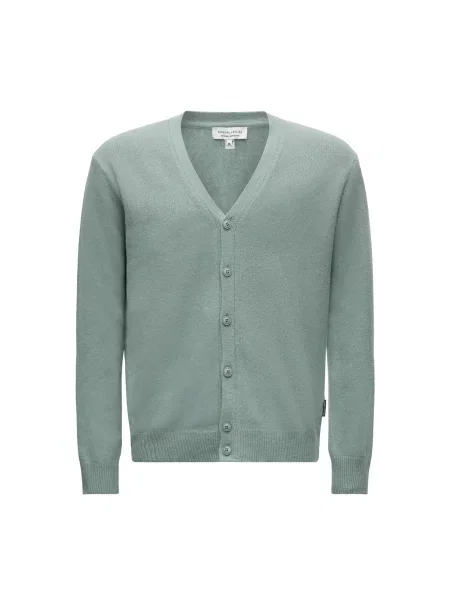 Casual Friday Geacă tricotată CFKarl pastel verde