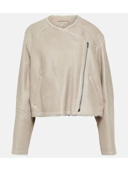 Geanta de piele Isabel Marant bej