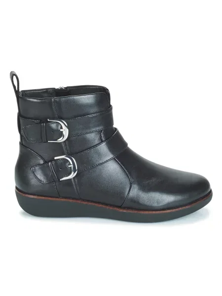 Pantofi Fitflop cu cataramă negru