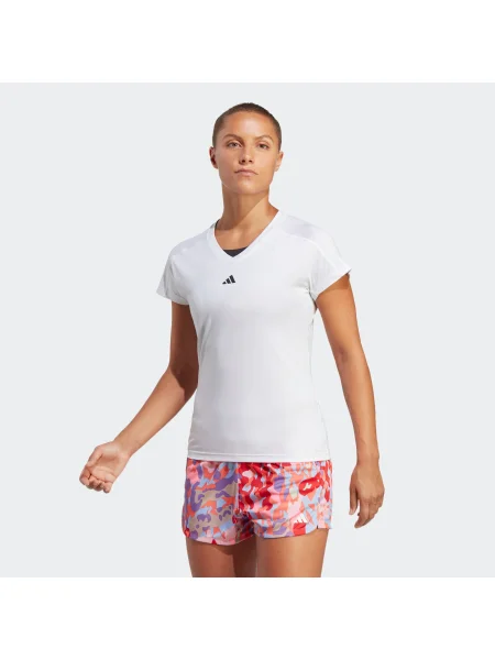 Sală de gimnastică tricou Adidas Performance alb