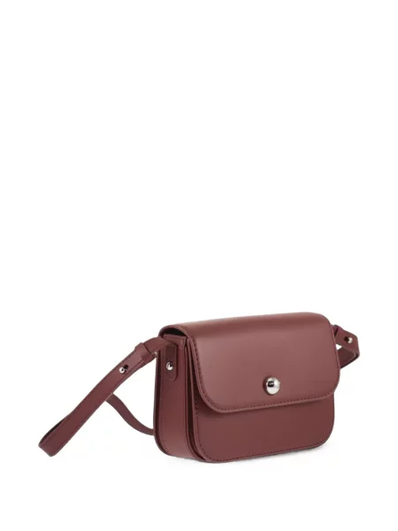 Geanta crossbody Weekend Max Mara din piele roșu