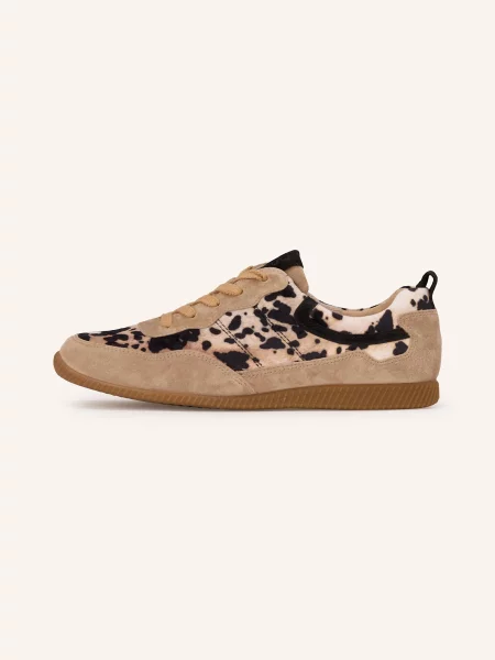 Paul Green Sneakersy beige czarne