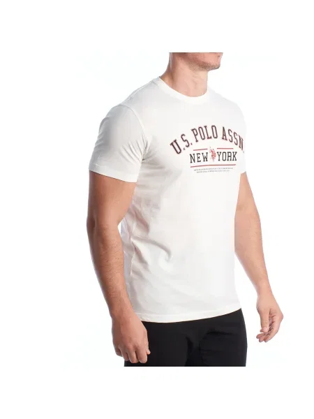 Tricou polo U.s. Polo Assn. alb