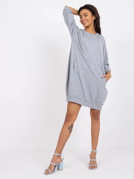 Rochie Fashionhunters de costum gri