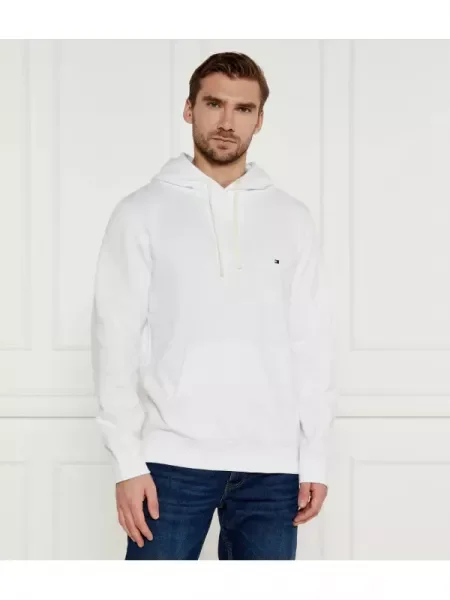 Tommy Hilfiger Hanorac ESSENTIAL alb