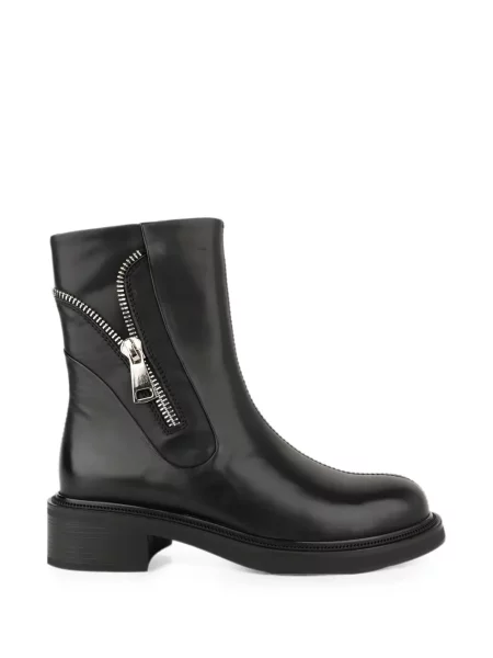 Botine Linda Baumann din piele negru