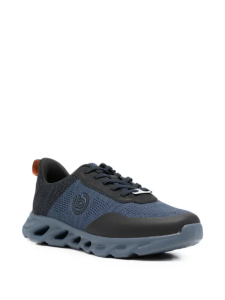 Sneakerși Bugatti plasă cu autograf albastru