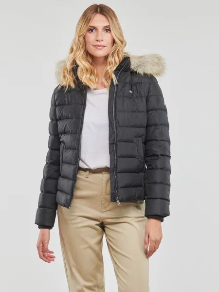 Džínsová bunda Tommy Jeans čierna