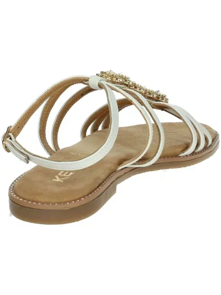 Pantofi Keys alb