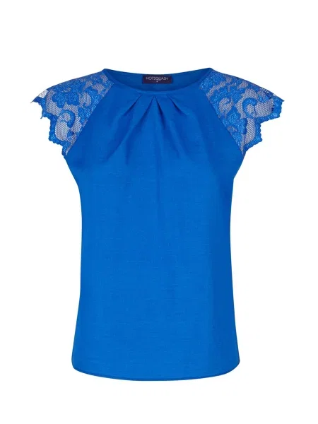 HotSquash Bluză cobalt albastru