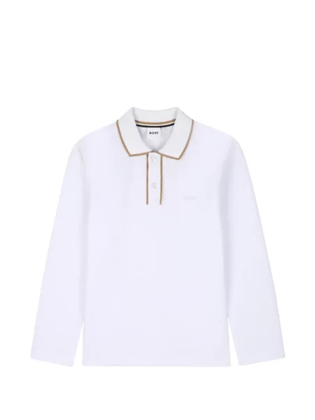 Koszulka polo dziecięca Bosswear biała