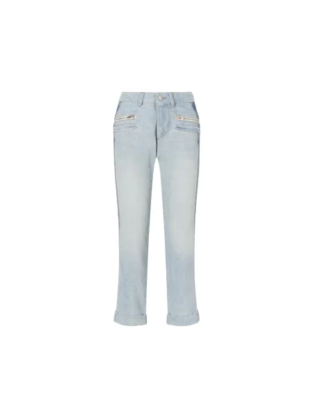 Jeansy straight leg Isabel Marant niebieskie