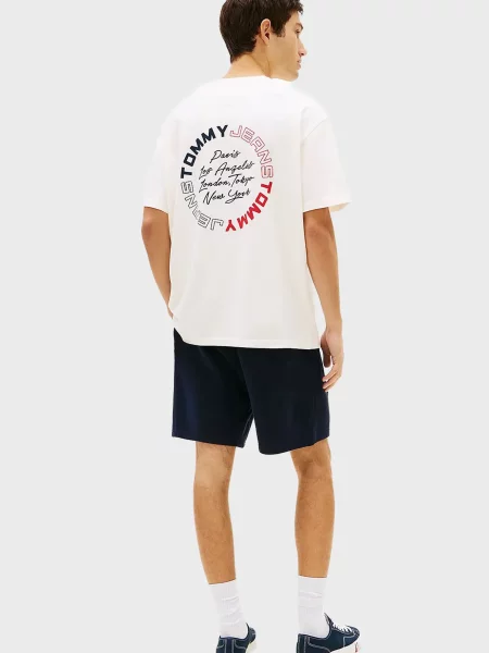 Футболка Tommy Jeans біла