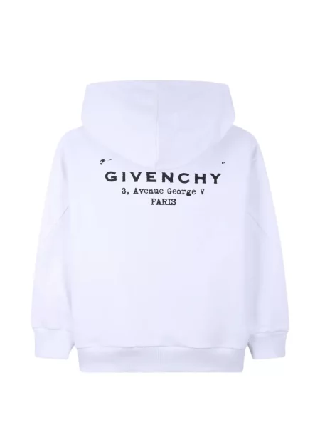 Bluza z kapturem dziecięca Givenchy biała